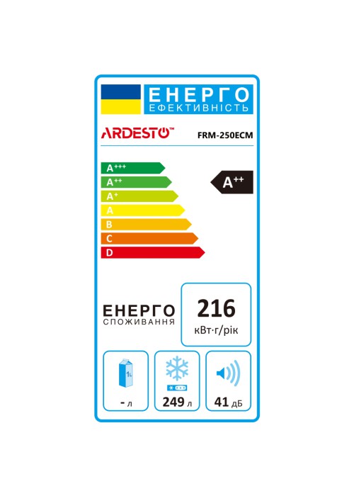 Морозильна скриня Ardesto FRM-250ECM