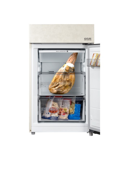 Холодильник MIDEA MDRB470MGF33OM (бєжевий)