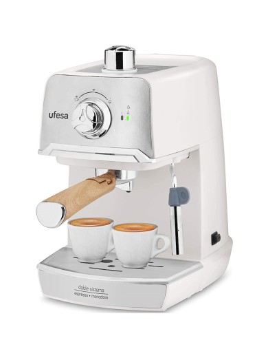 Рожкова кавоварка еспресо Ufesa CE7238 Cream (71704959)