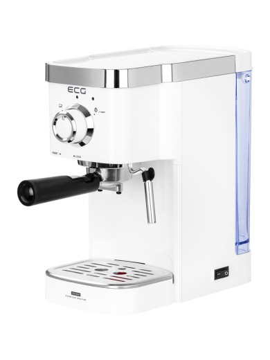 Рожкова кавоварка еспресо ECG ESP 20301 White (ESP20301 White)