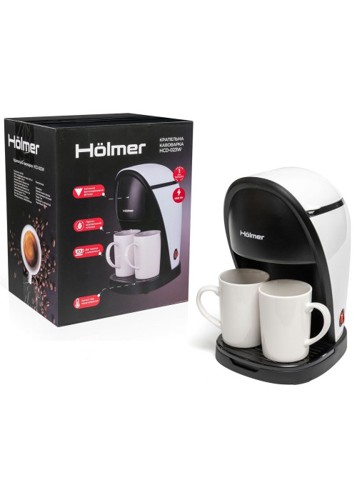Кавоварка крапельна Holmer HCD-023W
