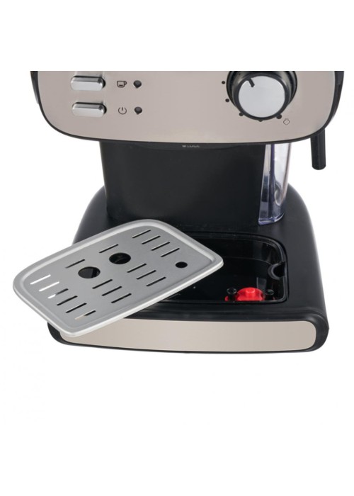 Рожкова кавоварка еспресо HEINNER HEM-1100BKX