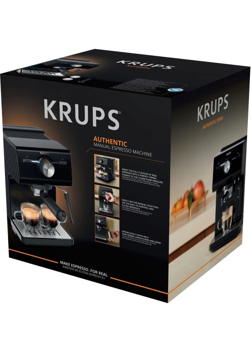 Кофемашина KRUPS XP381810 OPIO BLK РІЖКОВА КАВОВАРКА
