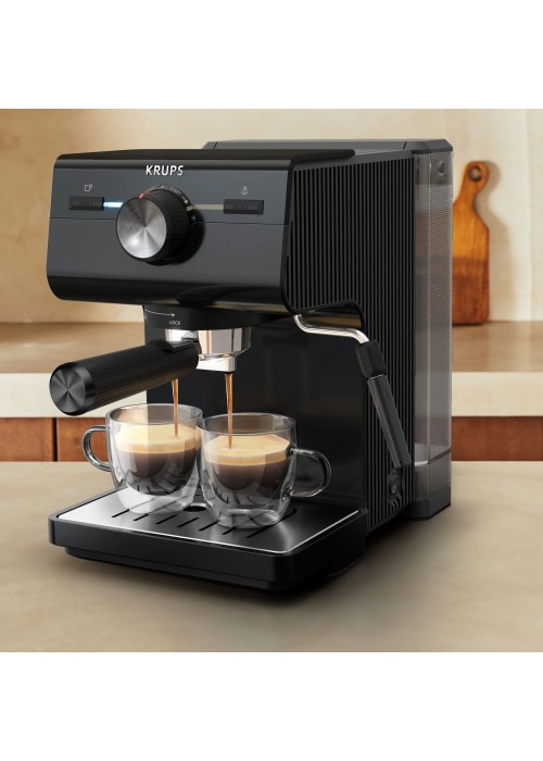 Кофемашина KRUPS XP381810 OPIO BLK РІЖКОВА КАВОВАРКА