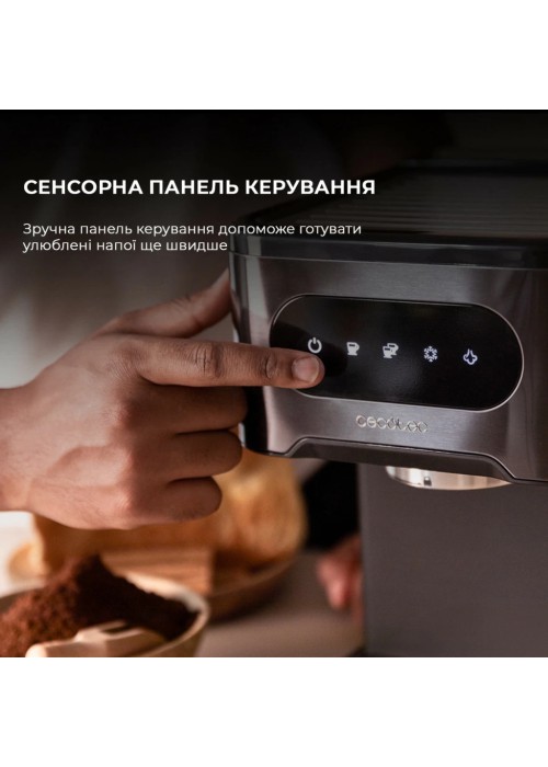 Рожкова кавоварка еспресо Cecotec Power Espresso 20 ColdBrew (CCTC-00268)
