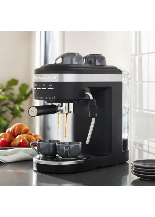 Кавоварка еспресо KitchenAid 5KES6403EBM матовий чорний