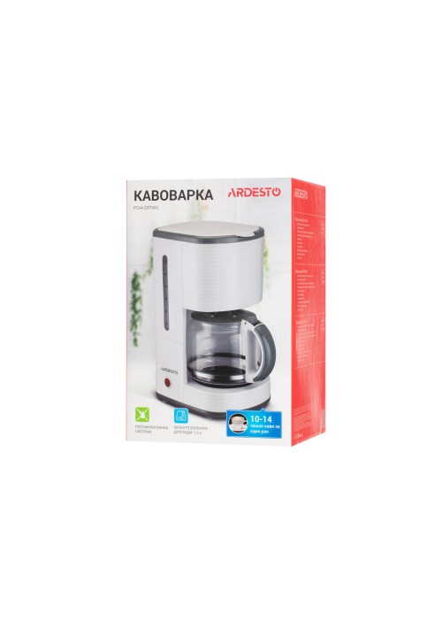 Крапельна кавоварка Ardesto FCM-D17WG