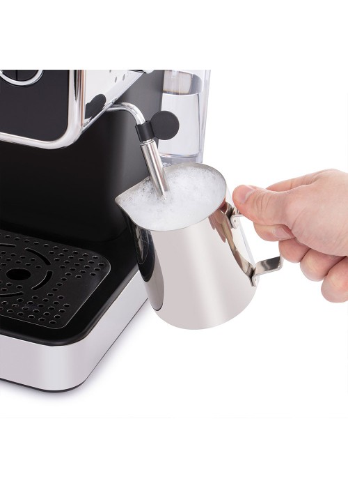 Кофеварка эспрессо RUSSELL HOBBS Distinctions 26450-56, чорно-сріблястий