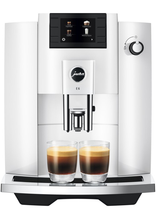 Кавомашина JURA E6 Piano White EC (15438)