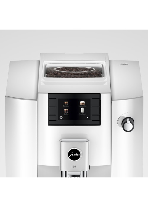 Кавомашина JURA E6 Piano White EC (15438)