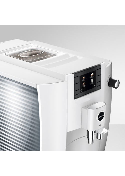 Кавомашина JURA E6 Piano White EC (15438)