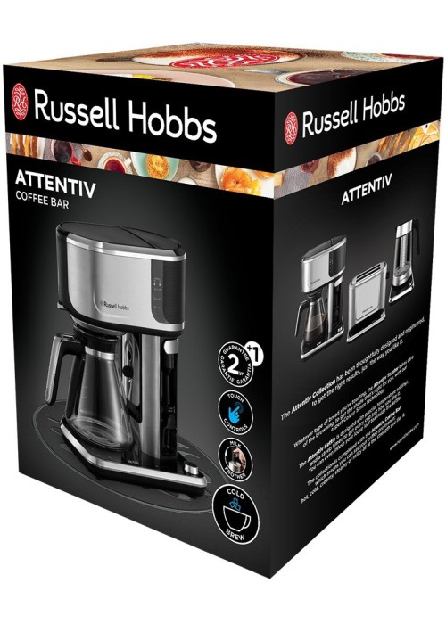 Кавоварка крапельна RUSSELL HOBBS 26840-56 Attentiv Black Coffee Maker