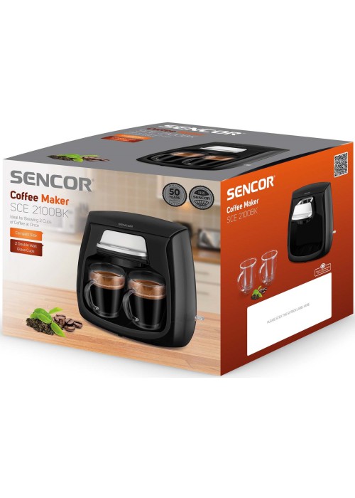 Кавоварка крапельна SENCOR SCE 2100BK