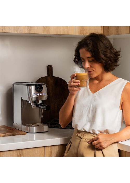 Кофемашина Cecotec Power Espresso 20 Steel Pro (CCTC-01984)