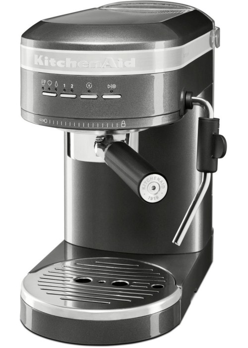 Кавоварка еспресо KitchenAid Artisan 5KES6503EMS срібний медальйон