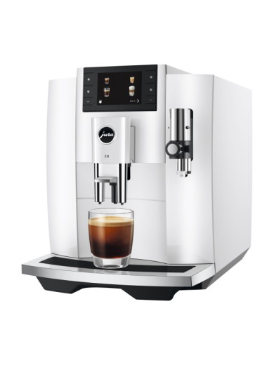 Кавоварка JURA E8 Piano White (EC)