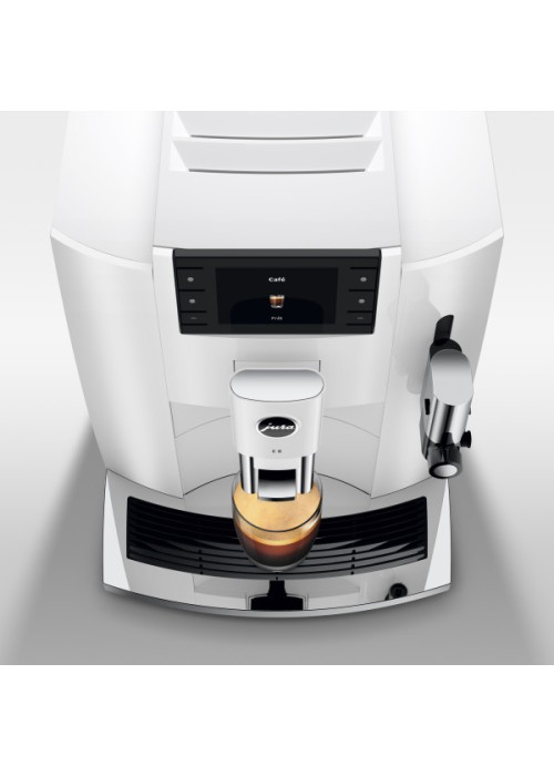 Кавоварка JURA E8 Piano White (EC)