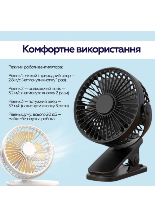 Вентилятор XoKo XK-P6-BK