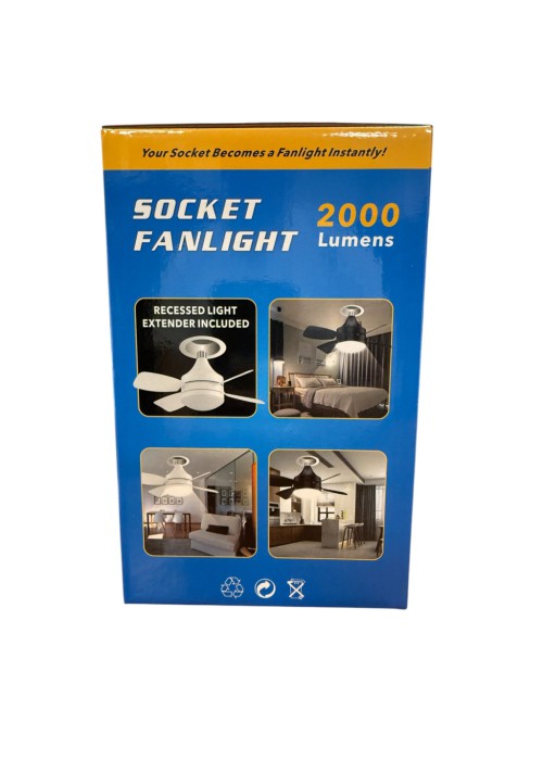Вентилятор XoKo LED Socket Fanlight 2000 (XK-SFL-2000)