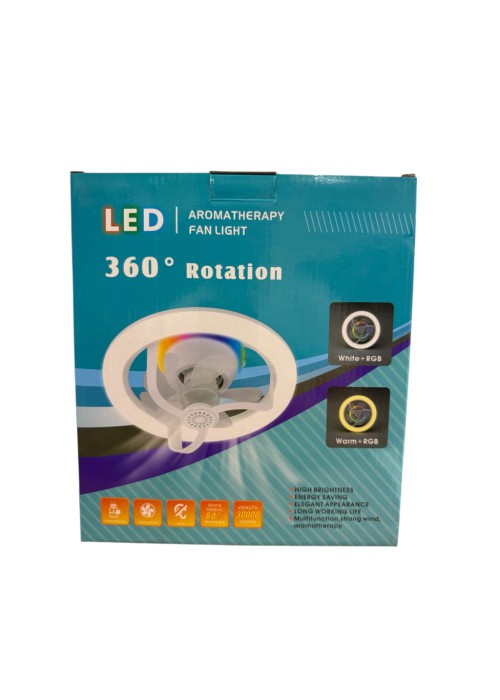 Вентилятор XoKo LED RGB Fan Light 100 Aroma (XK-FL-100RGB)