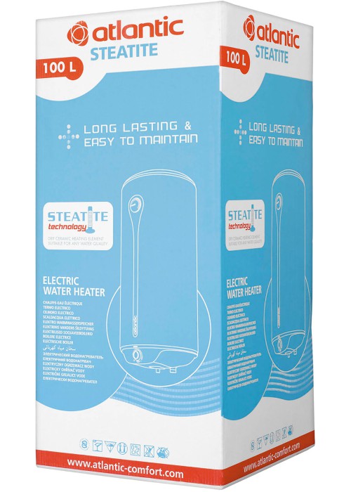 Водонагрівач Atlantic Ego Steatite 100 VM 100 D400-1-BC 1200W
