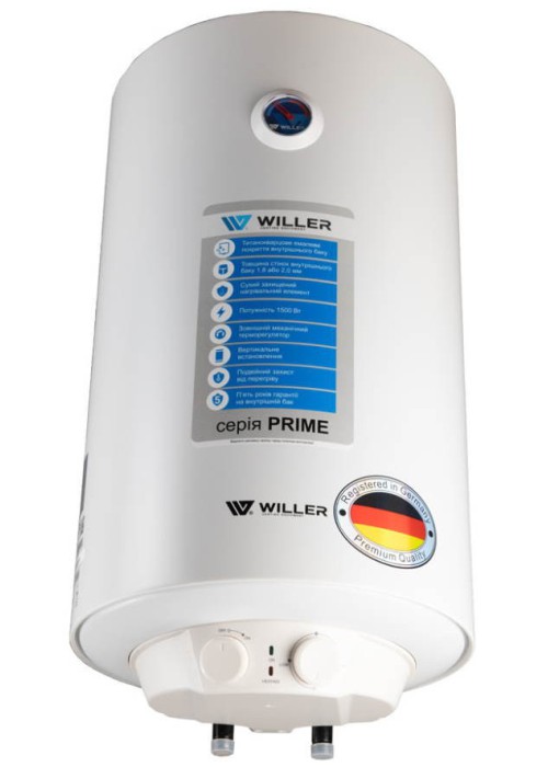 Водонагрівач Willer EV30DR серія Prime