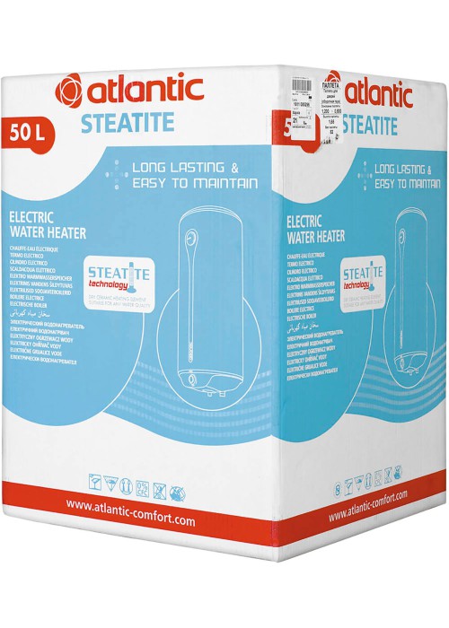 Водонагрівач Atlantic Ego Steatite 50 VM 050 D400-1-BC 1200W