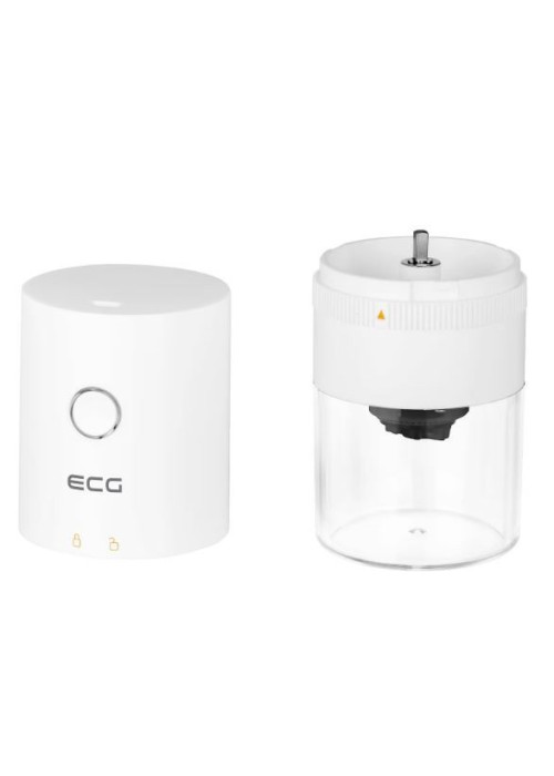 Кавомолка ECG KM 150 Minimo White (акумуляторна)