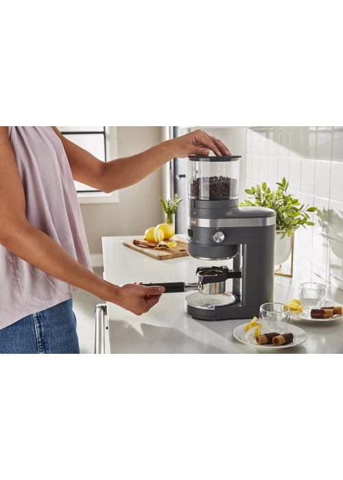 Кавомолка KitchenAid 5KCG8433EDG, колір сіре вугілля