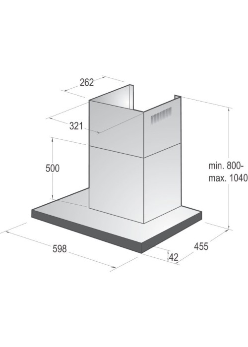 Витяжка GORENJE WHT 6 SYB
