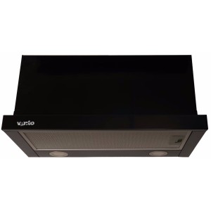 Витяжка VENTOLUX GARDA 60 BK (1100) LED