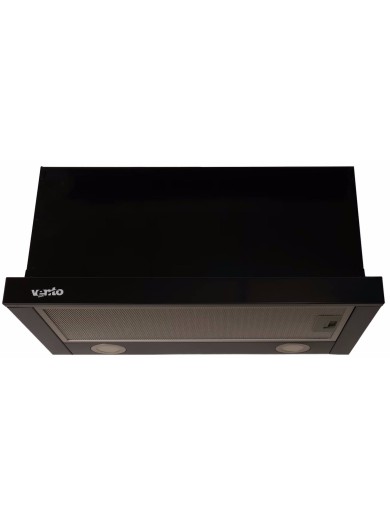 Витяжка VENTOLUX GARDA 60 BK (1100) LED
