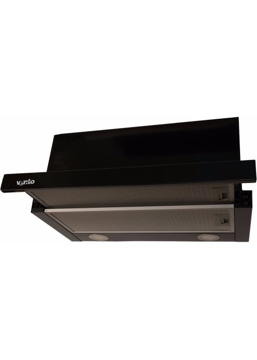 Витяжка VENTOLUX GARDA 60 BK (1100) LED