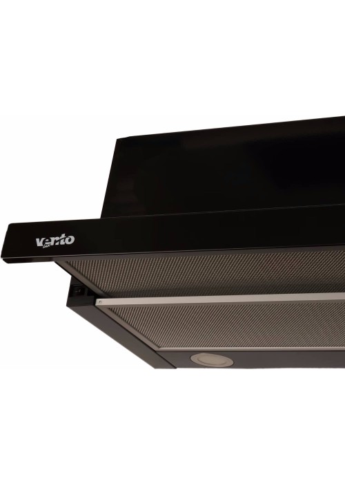Витяжка VENTOLUX GARDA 60 BK (1100) LED