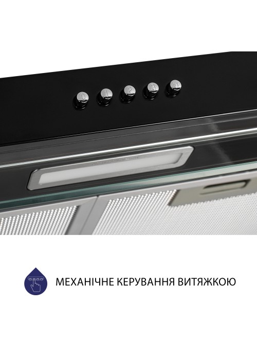 Витяжка Minola HPL 614 BL (пласка)