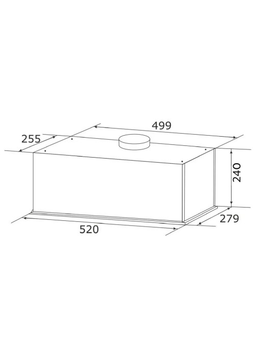 Кухонна витяжка GRANADO Palamos 4613-700 Black glass (GCH461370011)