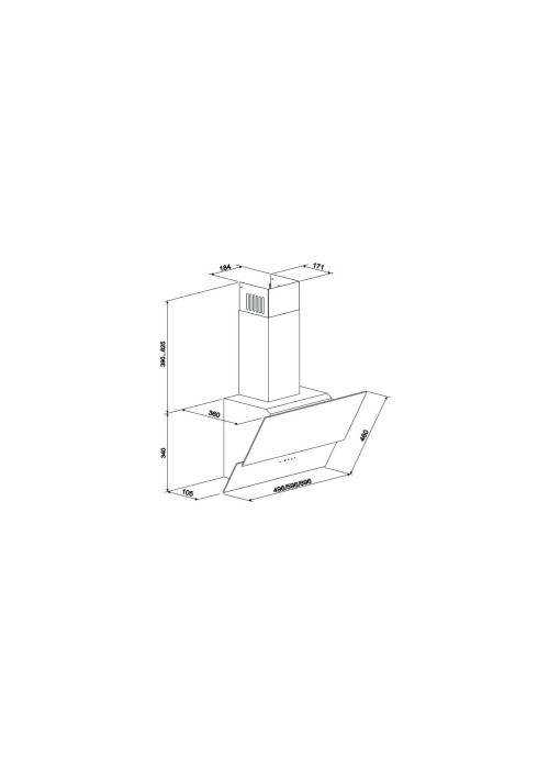 Витяжка Eleyus Element 1000 60 BG