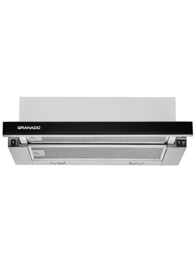 Кухонна витяжка GRANADO Telde 603-700 inox black glass (GCH16371)