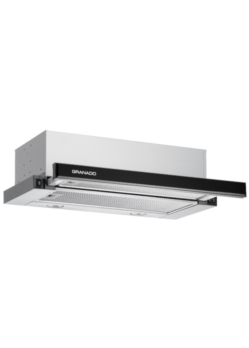 Кухонна витяжка GRANADO Telde 603-700 inox black glass (GCH16371)