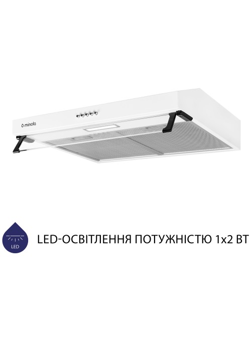Витяжка Minola HPL 514 WH (плоска)