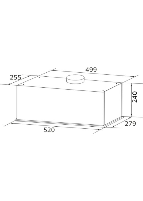 Кухонна витяжка GRANADO Palamos 2613-700 Inox (GCH576377)