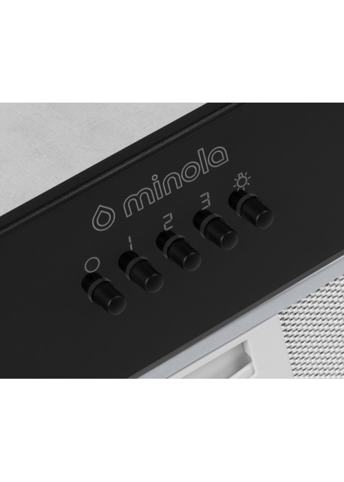 Витяжка Minola HBI 52621 BL GLASS 700 LED (повновбудована)