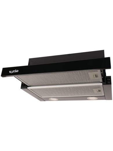 Витяжка VENTOLUX GARDA 50 BK (700) LED