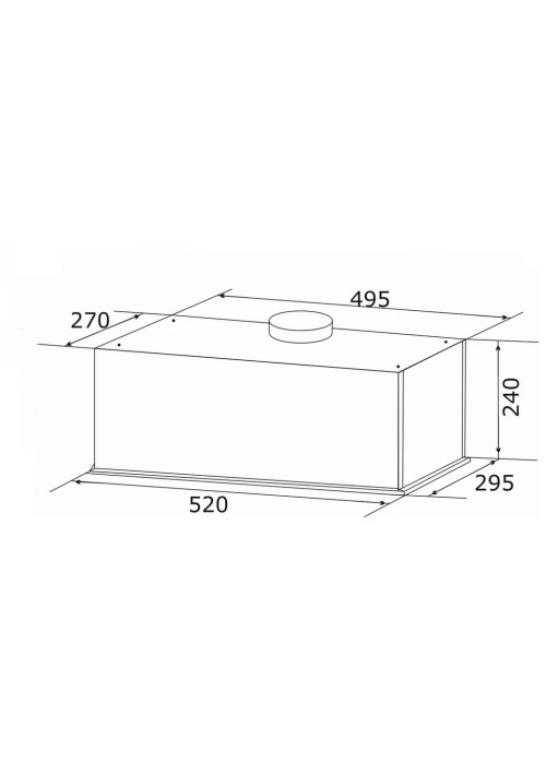 Кухонна витяжка GRANADO Palamos 4613-1200 White glass (GCH4613120055)