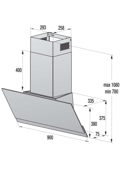 Витяжка GORENJE WHI949EXBG
