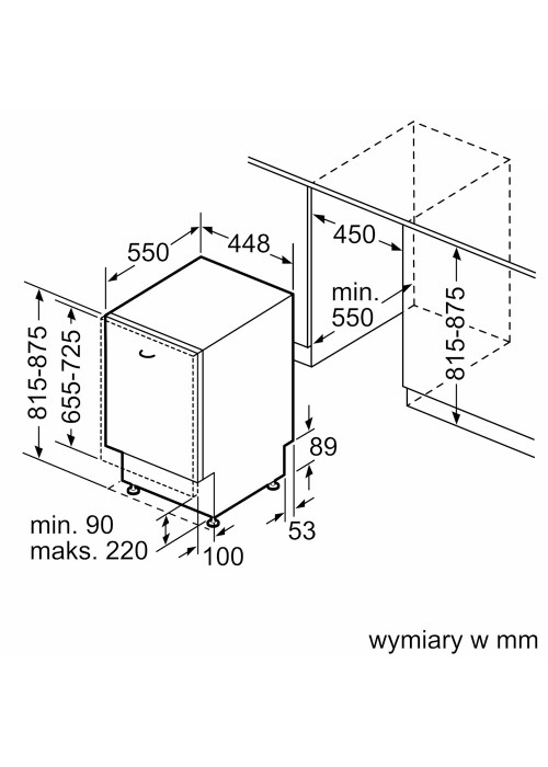 Посудомийна машина BOSCH SPV4HMX10E