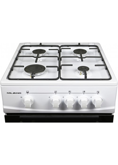 Плита газовая Milano ML55 G0 /01+біла (50х50)