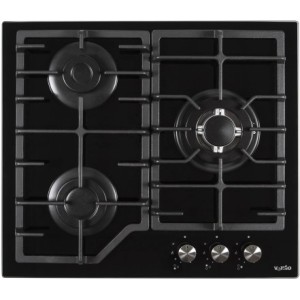 Варильна поверхня газова VENTOLUX HSF630-T3G CESTB (BK)