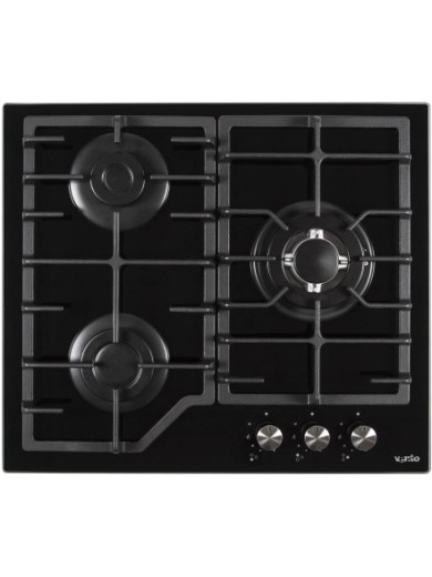 Варильна поверхня газова VENTOLUX HSF630-T3G CESTB (BK)