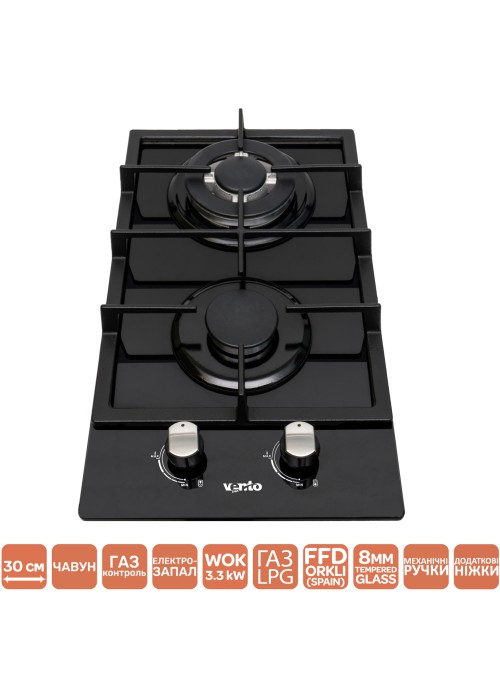 Варильна поверхня газова VENTOLUX HG320G CEST (BK) 7